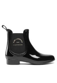 Karl Lagerfeld - KARL LAGERFELD Kalosze KL94770 Czarny. Kolor: czarny. Materiał: syntetyk #1