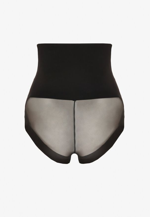 Born2be - Czarne Majtki Modelujące z Wysokim Stanem Liredia. Stan: podwyższony. Kolor: czarny