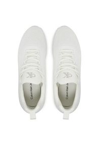 Calvin Klein Jeans Sneakersy Eva Runner Sock Mg Tech YW0YW01855 Biały. Kolor: biały. Materiał: materiał