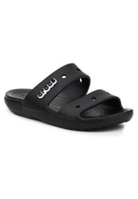 Klapki Crocs Classic Sandal W 206761-001 czarne. Kolor: czarny. Materiał: syntetyk