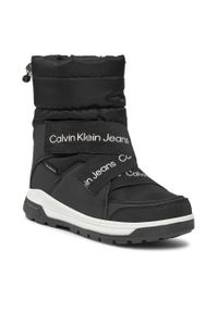 Śniegowce Calvin Klein Jeans V3X5-80755-1485 M Black 999. Kolor: czarny