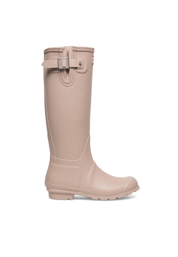 Hunter Kalosze HFW-005 Różowy. Kolor: różowy. Materiał: kauczuk