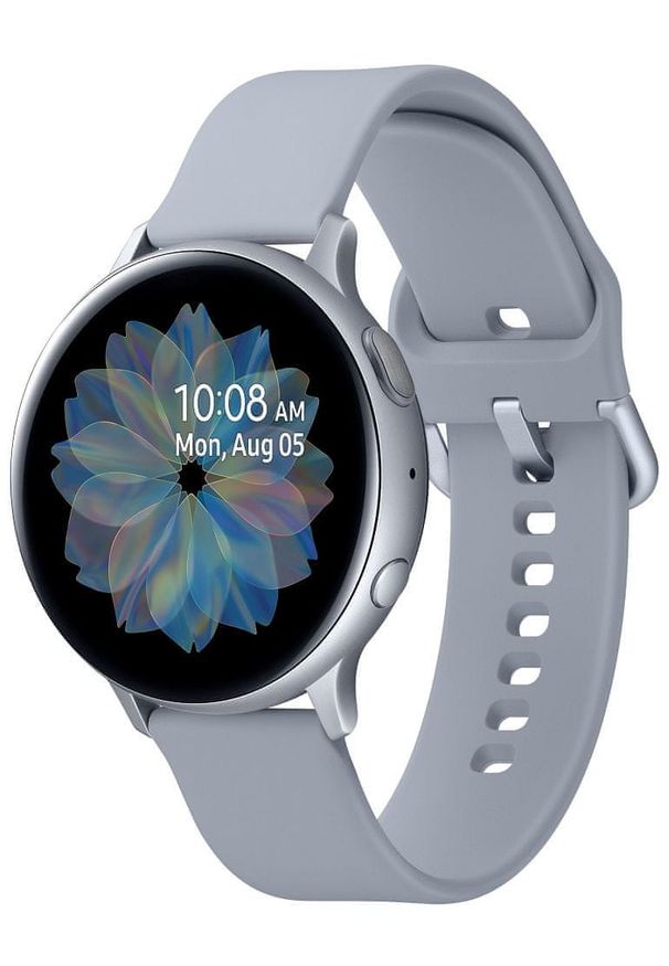 SAMSUNG - Samsung Galaxy Watch Active2 (40 mm) Silver (SM-R830NZSAXEZ). Rodzaj zegarka: smartwatch. Kolor: srebrny. Styl: militarny, sportowy