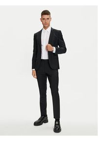 Hugo Koszula Koey 50519819 Biały Slim Fit. Kolor: biały. Materiał: bawełna #4