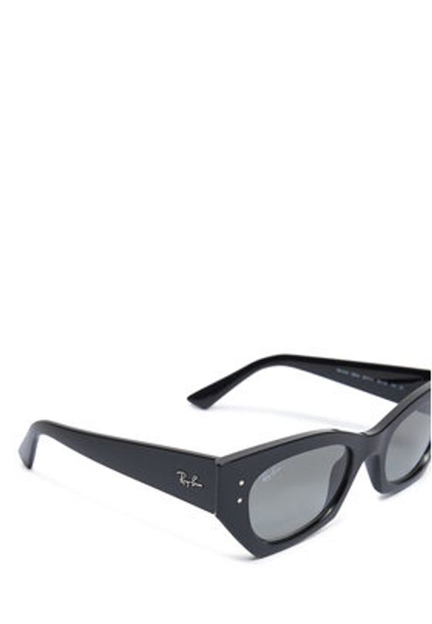 Ray-Ban Okulary przeciwsłoneczne 1dp856w0b Kolorowy. Kolor: czarny. Materiał: syntetyk. Wzór: kolorowy