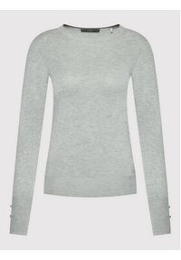 Guess Sweter Elinor W2YR30 Z2V62 Szary Regular Fit. Kolor: szary. Materiał: wiskoza