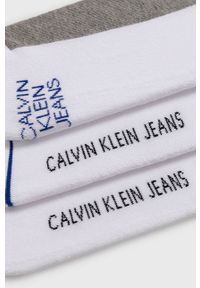 Calvin Klein Skarpetki (3-pack) męskie kolor biały. Kolor: biały