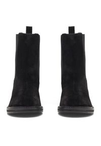 Sergio Bardi Botki KAP-C1048-01SB Czarny. Kolor: czarny. Materiał: materiał #4