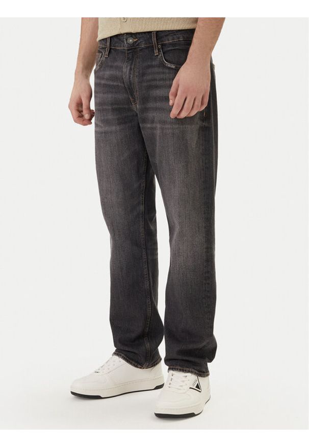 Guess Jeans Jeansy M6RA1B D5LW6 Szary Straight Leg. Kolor: szary