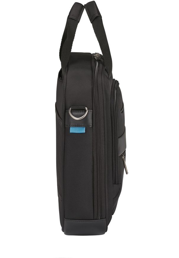 Torba Samsonite Vectura Evo Bailhandle 14.1'' czarny. Kolor: czarny. Materiał: materiał. Styl: elegancki