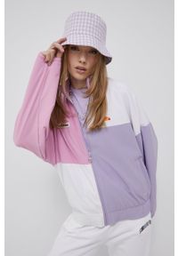 Ellesse bluza damska kolor fioletowy wzorzysta. Kolor: fioletowy
