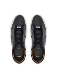 BOSS Sneakersy Gary 50555667 Czarny. Kolor: czarny. Materiał: skóra #5