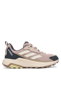 Adidas - adidas Trekkingi Terrex Anylander Hiking Shoes KJ0868 Brązowy jasny. Kolor: brązowy. Materiał: materiał #1