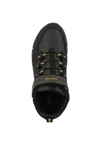 Buty Geox Model J Flexyper Boy B Abx Kolor Czarny. Kolor: czarny. Materiał: tkanina, skóra. Sport: turystyka piesza
