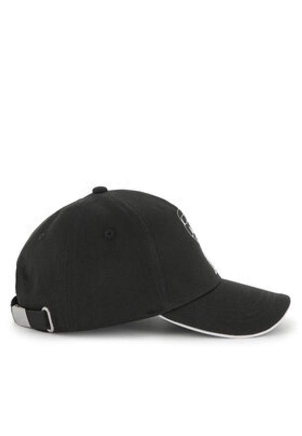 Karl Lagerfeld - KARL LAGERFELD Czapka z daszkiem Z30396 Czarny. Kolor: czarny. Materiał: materiał, bawełna