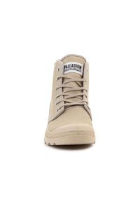 Buty do chodzenia unisex Palladium Pampa HI Originale. Wysokość cholewki: za kostkę. Zapięcie: sznurówki. Kolor: biały. Materiał: guma, materiał, syntetyk. Szerokość cholewki: normalna. Sport: turystyka piesza