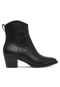 Lauren Ralph Lauren - LAUREN RALPH LAUREN Botki Harpher Bo Bte 802P15896001 Czarny. Kolor: czarny. Materiał: skóra #1