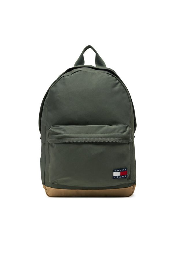 Tommy Jeans Plecak Tjm Ess Daily Dome Backpack AM0AM13356 Khaki. Kolor: brązowy. Materiał: materiał