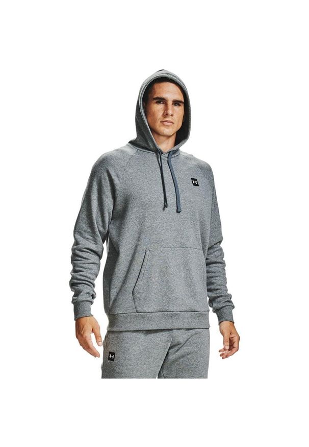 Bluza sportowa męska Under Armour Rival Fleece Hoodie. Kolor: szary