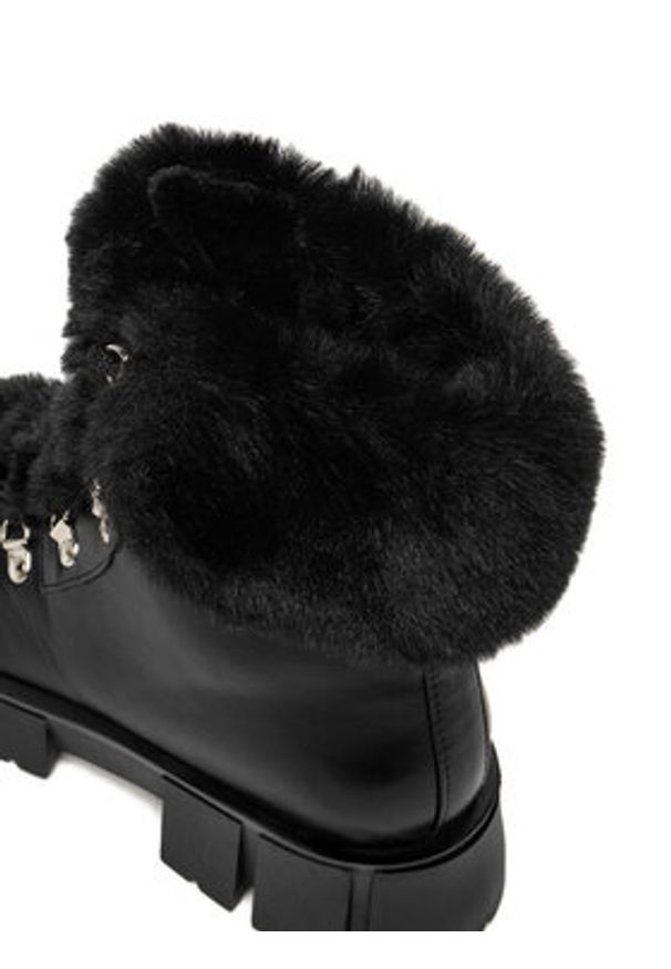 DeeZee Trzewiki 90190-6 Czarny. Kolor: czarny. Materiał: syntetyk, materiał