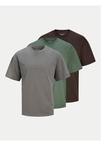 Jack & Jones Komplet t-shirtów Hugo 12284202 Kolorowy Loose Fit. Materiał: bawełna. Wzór: kolorowy