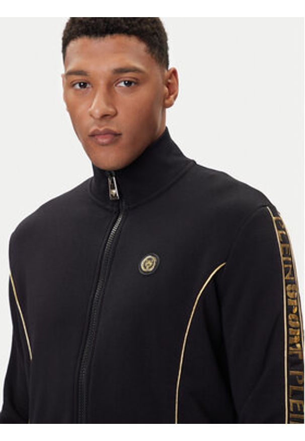 Plein Sport Bluza PAEC MJB3607 STE001N Czarny Regular Fit. Kolor: czarny. Materiał: bawełna. Styl: sportowy