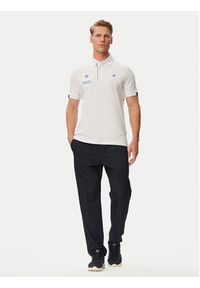 Beverly Hills Polo Club Polo P-SS26M-P2770 Biały Regular Fit. Typ kołnierza: polo. Kolor: biały. Materiał: bawełna #5