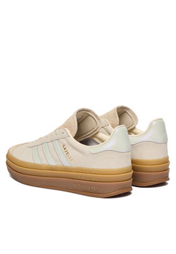 Adidas - adidas Sneakersy Gazelle Bold IH6782 Beżowy. Kolor: beżowy. Materiał: zamsz, skóra. Model: Adidas Gazelle