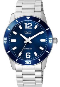 Zegarek męski QQ Q85B-004P srebrny. Kolor: srebrny #1