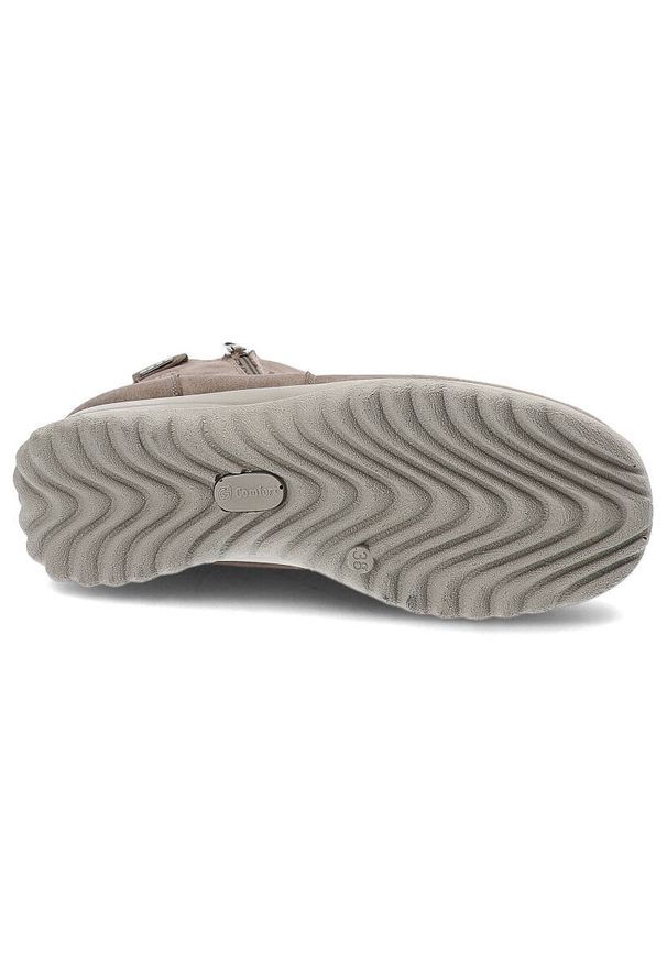 Szare Botki G-Comfort Ocieplane Buty Damskie. Okazja: na co dzień. Zapięcie: zamek. Kolor: szary. Materiał: skóra, futro. Wzór: aplikacja. Obcas: na obcasie. Styl: casual, elegancki. Wysokość obcasa: niski