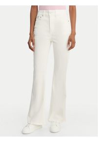 Calvin Klein Jeans Jeansy LV047F746G Biały Flare Fit. Kolor: biały #1