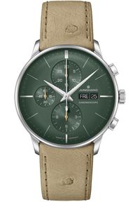 SONY - Zegarek Sony Zegarek męski Junghans 27/4222.03 beżowy. Kolor: beżowy #1