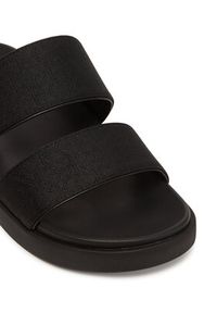 Calvin Klein Klapki Flat Slide Jacq HW0HW02487 Czarny. Kolor: czarny. Materiał: materiał #5