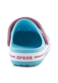 Chodaki Crocs Crocband Clog Jr 207006-4S3 niebieskie. Kolor: niebieski. Materiał: materiał. Sezon: lato