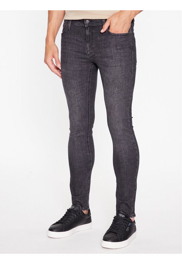 Jack & Jones - Jack&Jones Jeansy 12244277 Szary Skinny Fit. Kolor: szary