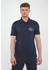 Aeronautica Militare - Polo męskie z lampasem AERONAUTICA MILITARE. Typ kołnierza: polo #2