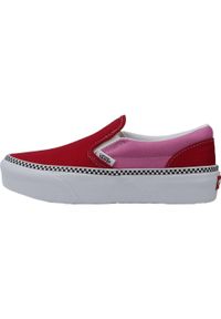 Vans - Buty VANS VN0A3TL1WVX1 Czerwony. Okazja: na co dzień. Kolor: czerwony. Materiał: tkanina