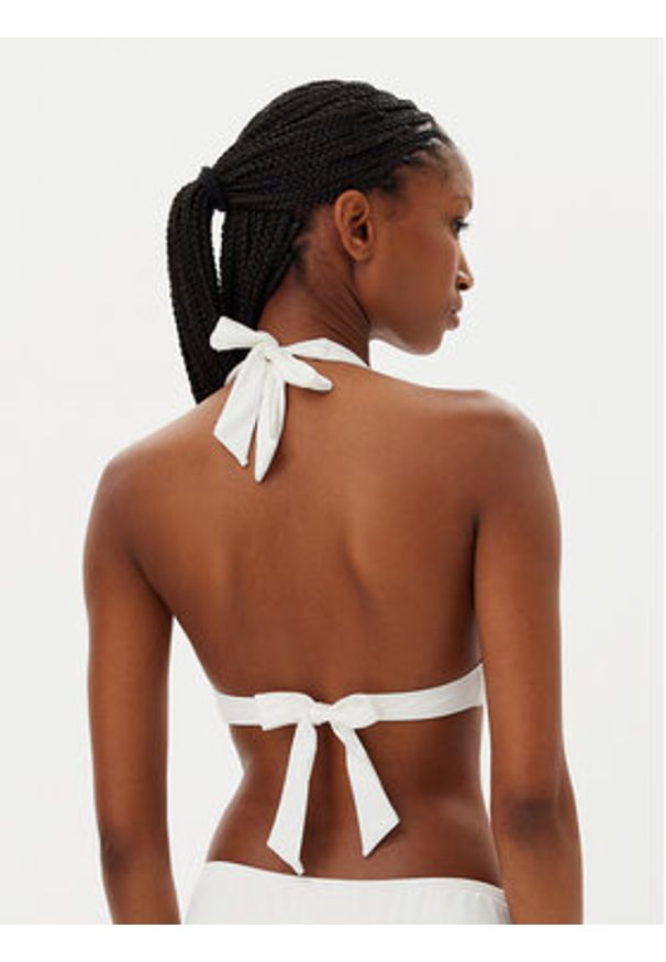 MICHAEL Michael Kors Góra od bikini MM7M275 Biały. Kolor: biały. Materiał: syntetyk