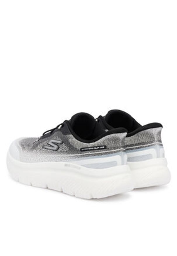 skechers - Skechers Sneakersy Go Walk Max Cushioning Hyper Burst 217128 WBK Szary. Kolor: szary. Materiał: materiał