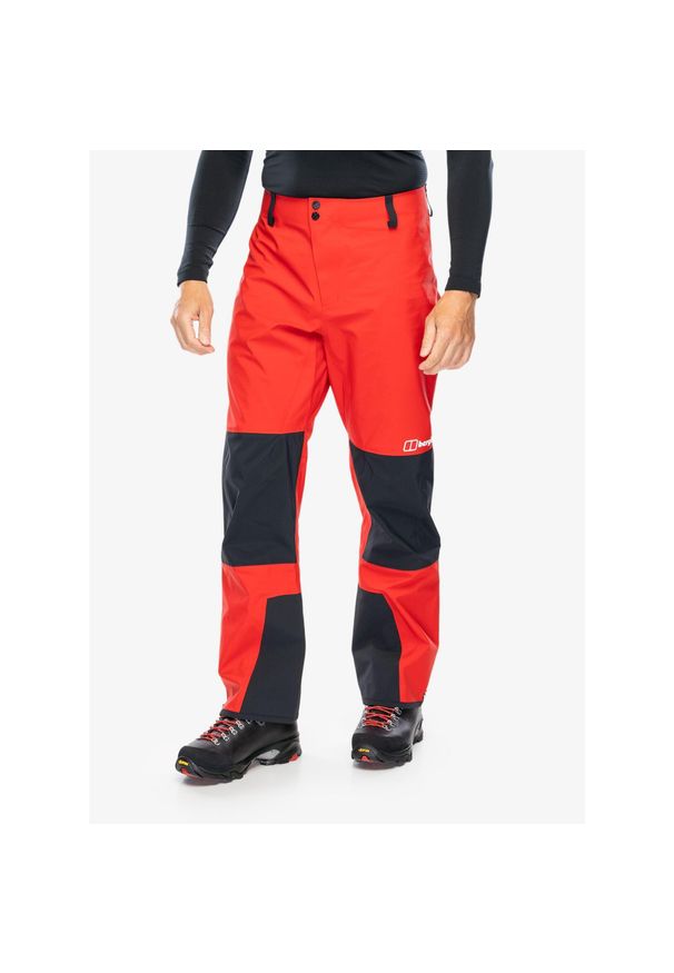 Spodnie GORE TEX męskie Berghaus MTN Seeker GTX Pant. Kolor: czerwony. Technologia: Gore-Tex