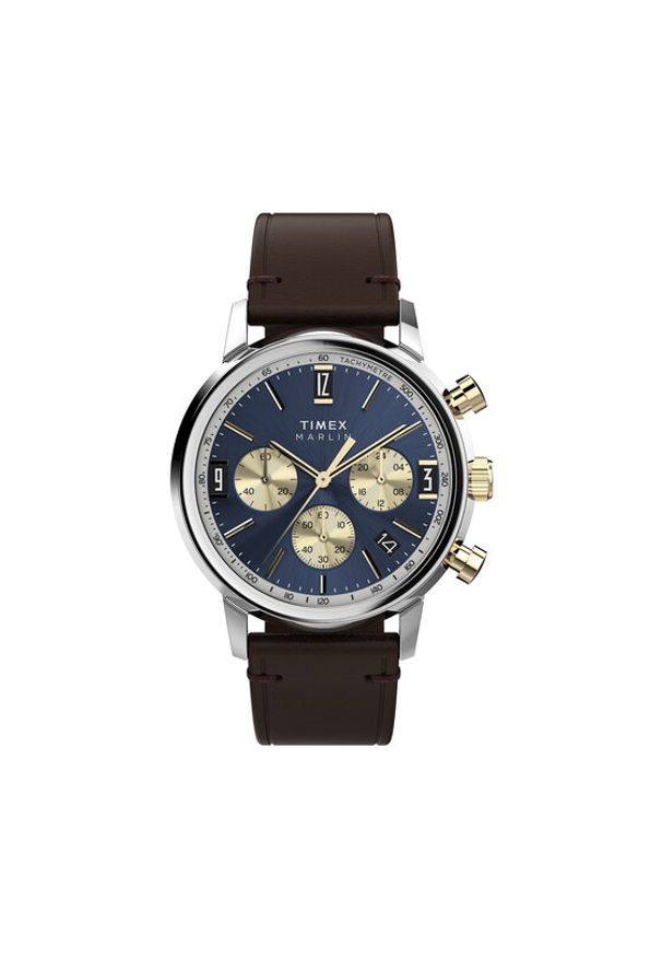 Timex Zegarek Marlin® Quartz Chronograph TW2W60400 Czarny. Kolor: czarny