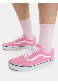 Vans Tenisówki Old Skool VN000D6WFRQ1 Różowy. Kolor: różowy. Materiał: skóra, zamsz #2