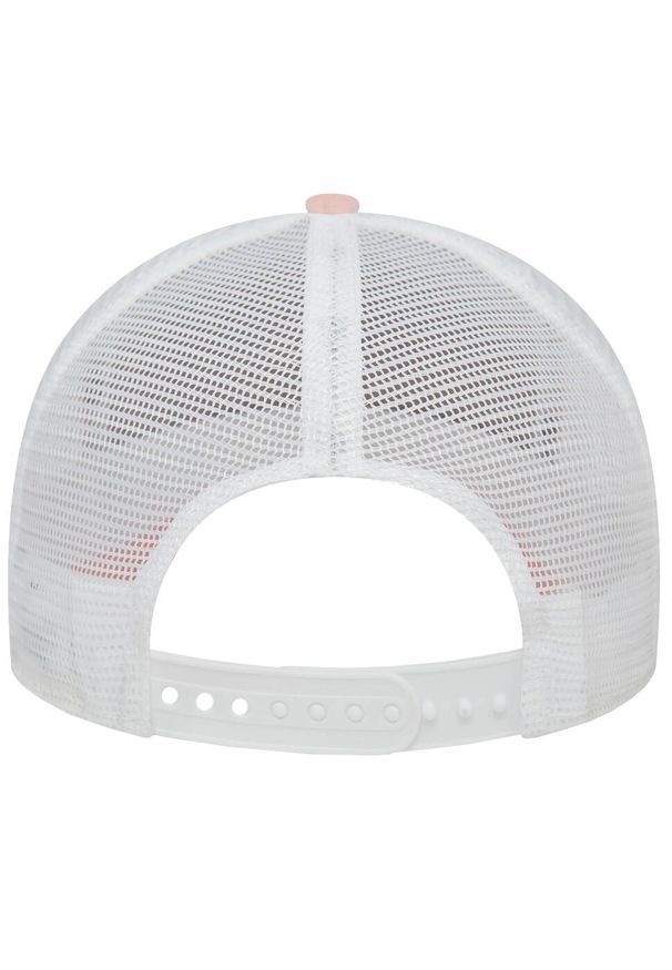 New Era - Czapka z daszkiem damska Wmns LA Dodgers Velour Trucker Cap. Kolor: różowy. Materiał: poliester. Styl: sportowy