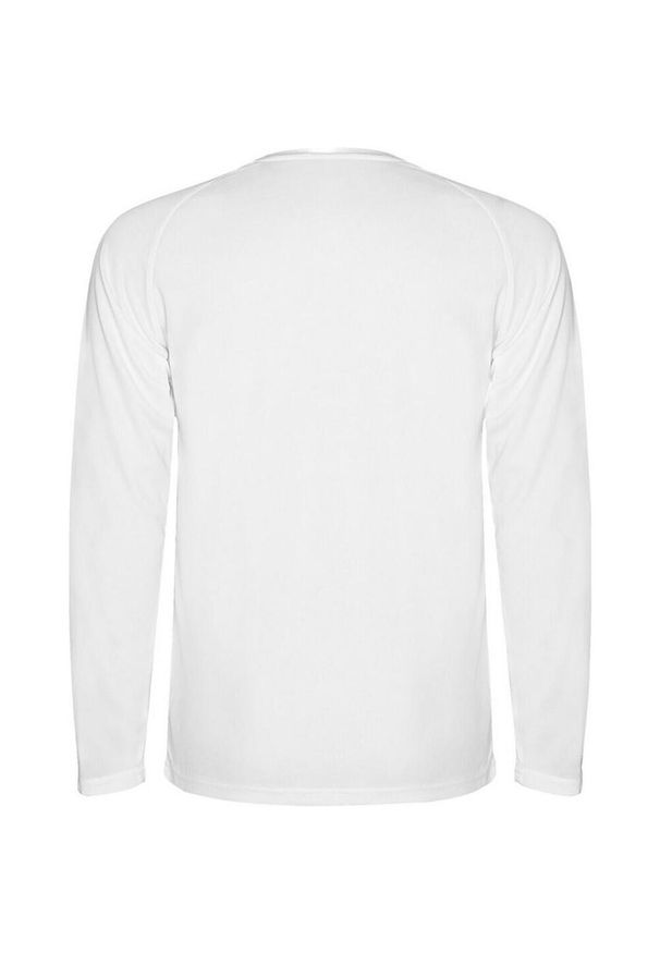 ROLY - Dziecięca/niemowlęca Koszulka Sportowa Montecarlo Z Długim Rękawem. Kolor: biały. Długość rękawa: długi rękaw. Długość: długie. Sport: turystyka piesza