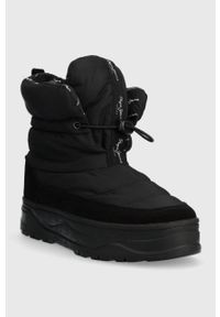 Pepe Jeans śniegowce KORE SNOW W kolor czarny PLS31503. Nosek buta: okrągły. Kolor: czarny. Materiał: guma. Szerokość cholewki: normalna #5