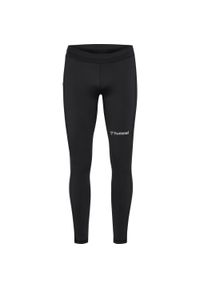Legginsy sportowe do biegania jogging Hummel Run Tight. Kolor: czarny. Sport: bieganie