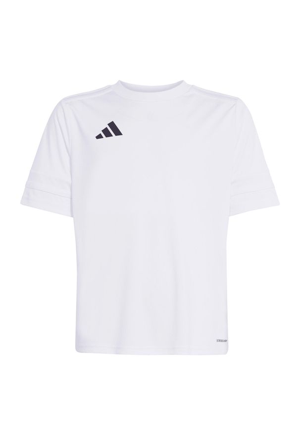 Adidas Sport Squa25 Jsy Y Koszulka Dzieci. Kolor: biały. Sport: piłka nożna