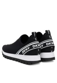 DKNY Sneakersy Abbi K3500764 Czarny. Kolor: czarny. Materiał: materiał #3