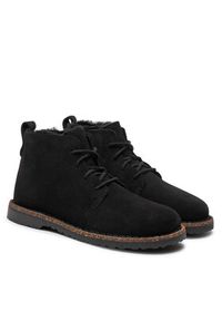 Birkenstock Botki Uppsala Mid Shearling 1028154 Czarny. Kolor: czarny. Materiał: skóra, zamsz #3