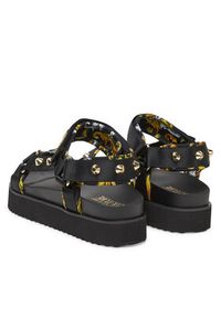 Versace Jeans Couture Sandały 78VA3SM2 Czarny. Kolor: czarny. Materiał: materiał #5